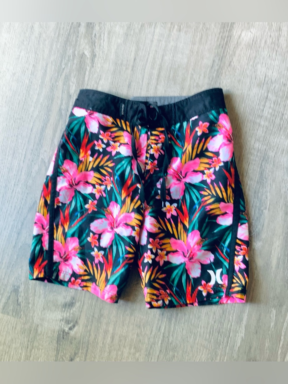 Hurley Tropical Print Board Shorts Boys 7